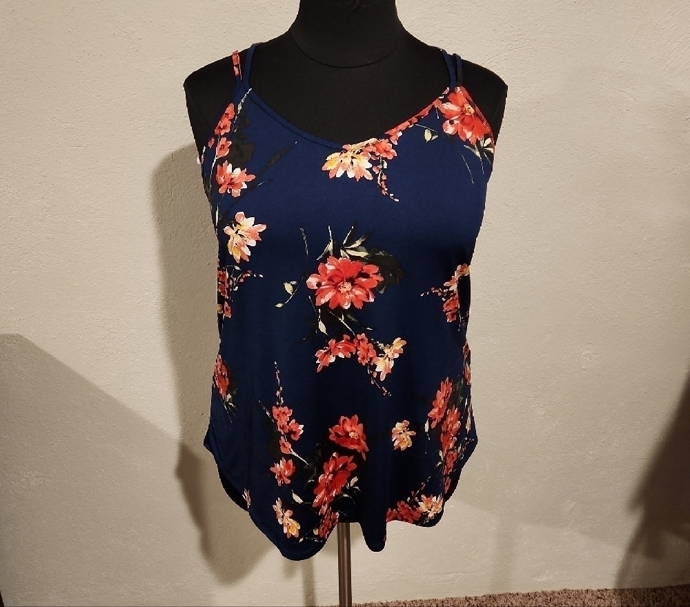 Papermoon Women's Strappy Tank Top Basima Size 2X